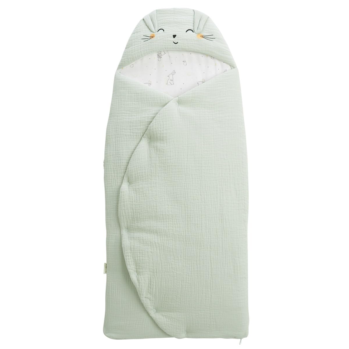 Petit Béguin - Nid d'ange en gaze de coton Hello Baby