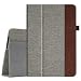 Produktbild Fintie Hülle Case für Huawei MediaPad T5 10 - Ultra Schlank Folio Hochwertiges Flip Kunstleder Schutzhülle mit Standfunktion für Huawei MediaPad T5 10 10.1 Zoll 2018 Tablet PC, Denim grau