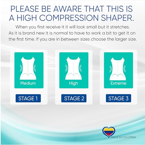 Stage 3 Colombian BBL Faja- Post Surgical Recovery Shapewear For Tummy Tucks Lipo360 or BBL Hourglass Compression Garment4