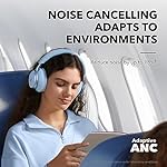 Soundcore by Anker, Space One, Active Noise Cancelling Headphones, 2X Stronger Voice Reduction, 40H ANC Playtime, App Control, LDAC Hi-Res Wireless Audio, Comfortable Fit, Clear Calls, Bluetooth 5.3 - Image 5