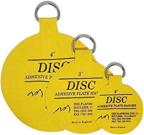 Flatirons Invisible Disc Adhesive Plate Hangers (Variety Pack, 15 ct)