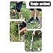 INTBUYING 40’’ Soil Sampler Probe Soil Test Probe with 8’’Sample Ejector and Foot Pedal T Rubber Handle Stainless Steel 1.5inch Dia for Soil Sampling Lawn Garden Farm