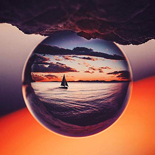 Bola de Cristal K9 legítimo tam. 80mm c/suporte