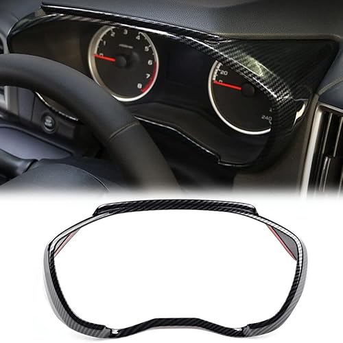 Miniatura 1 de BOYOUS Marco de panel de consola central de ABS, cubierta de instrumentos, accesorios de decoración interior para Subaru Forester 2019 2020 2021