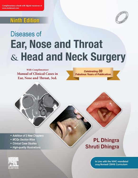 Image of Diseases of Ear, Nose & Throat and Head & Neck Surgery, 9e with Manual of Clinical Cases in Ear, Nose and Throat, 3e (Set)