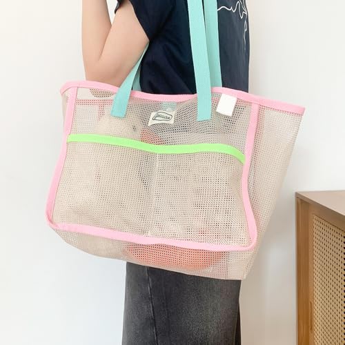 Bolso de Playa Plegable para Mujer Colorido miniatura 2