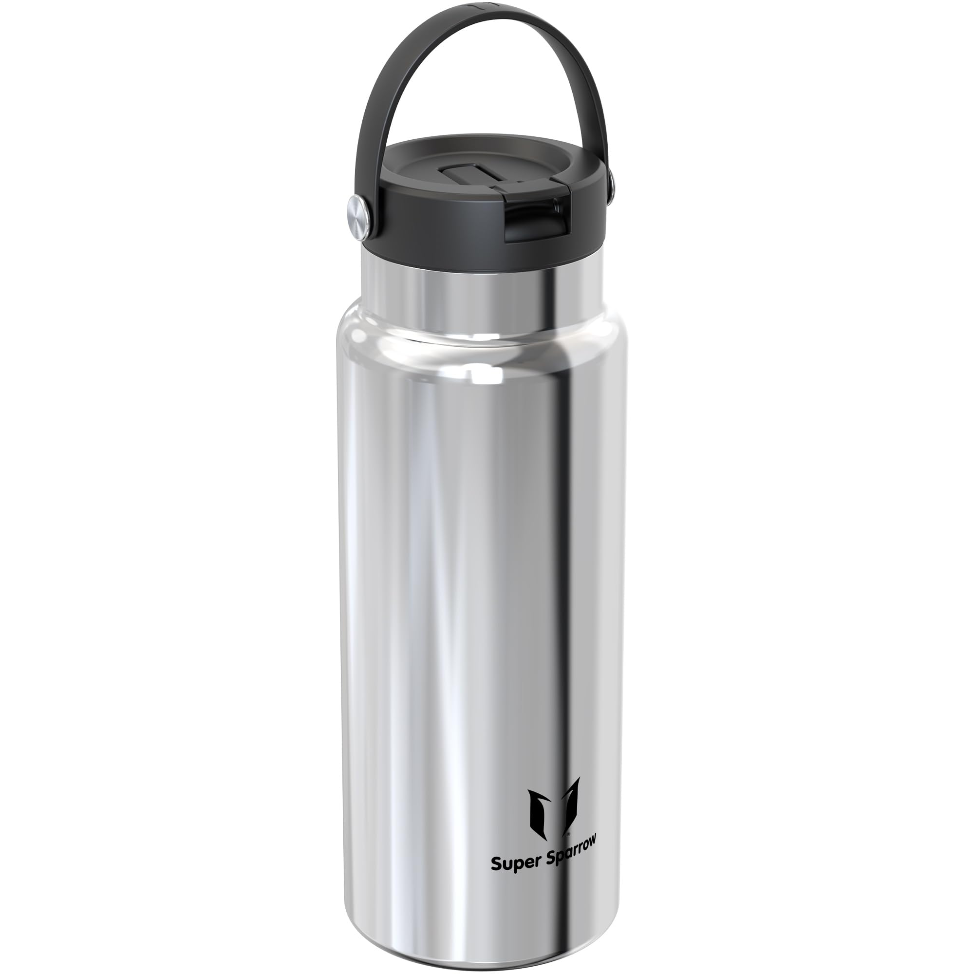Sparrow SwivelSip Botella Termica - Botella Agua Acero Inoxidable Boca Ancha con Pajita - 750ml - Sin BPA y Antifugas - para Deporte, Gimnasio, Oficina, Yoga, Ciclismo — view 59