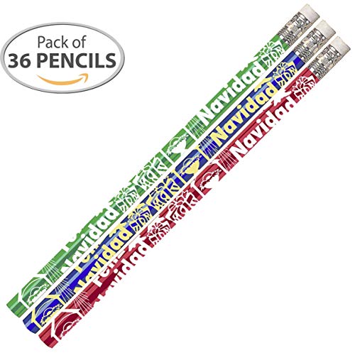 Express Pencils D1069 Feliz Navidad - 36 lápices miniatura 2