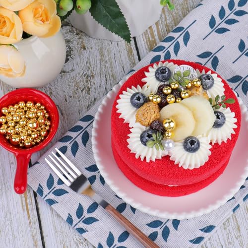 Image of Sprinkles for Cake Decorating, Deluxe Gold Pearl Sprinkles 7.8oz 4 Sizes Mix for Cookie Baking Donuts Ice Cream Cake Cupcake Toppings