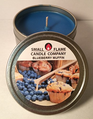 Hand-Crafted Natural Soy Candle From Small Flame Candle Company (Blueberry Muffin) #TOP1