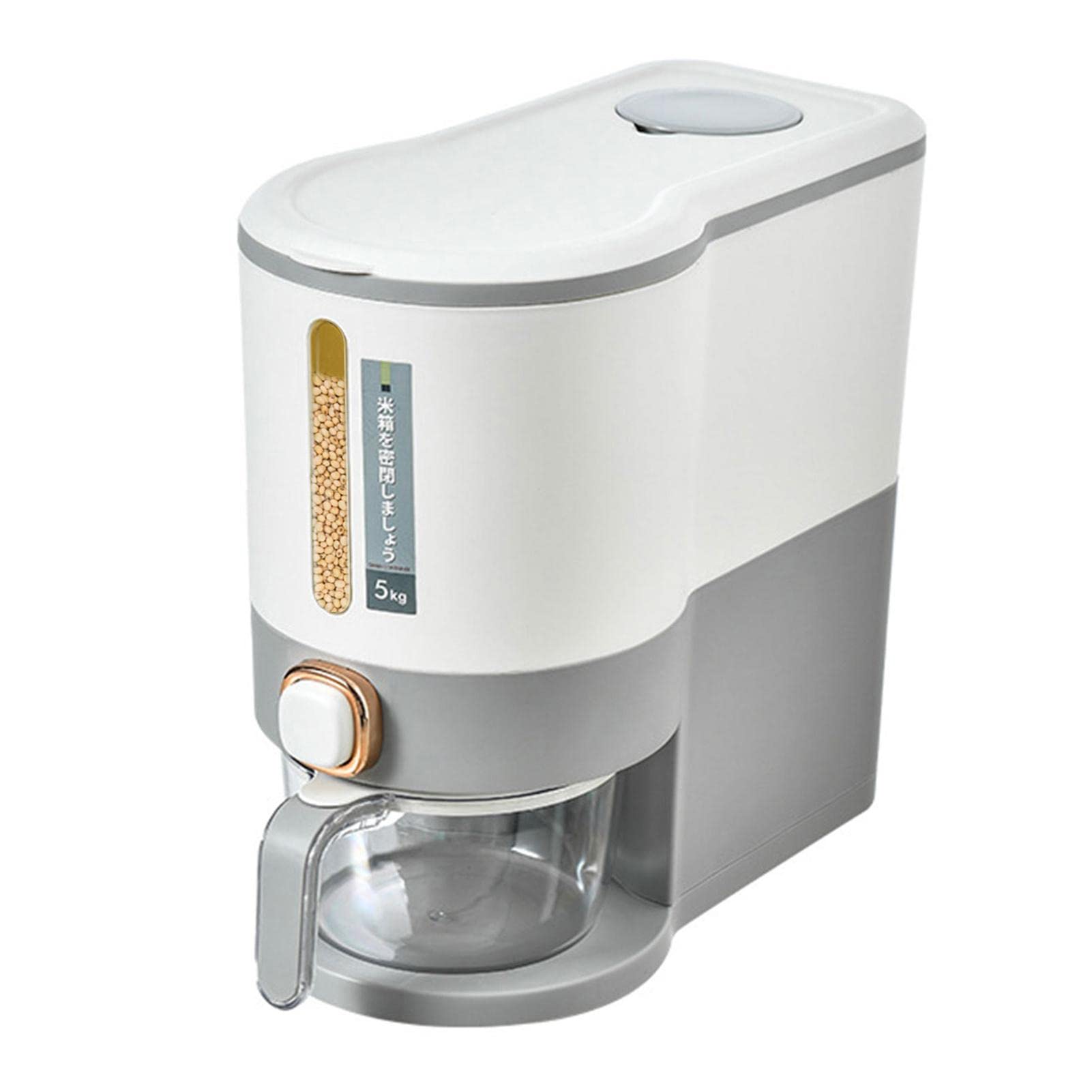 ライスディスペンサー Amazon｜密閉型ライスディスペンサー,5/10KGグレインディスペンサー
