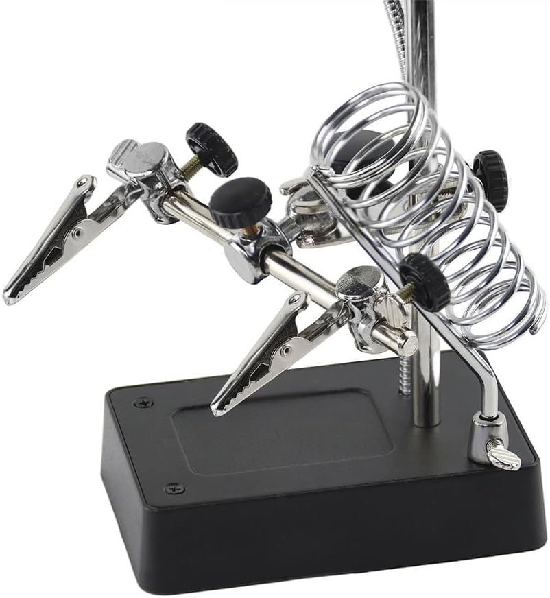 LED Lighting Auxiliary Bracket Type Multifunctional Desktop Magnifying Glass