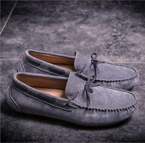 Party Shoes Wedding Loafers for Men Lug Sole Suede Vamp Flexible Comfortable Anti-Slip Slip-on4