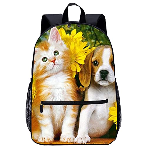 Sac à dos pour enfants et adultes imprimé chien le cadeau tendance idéal