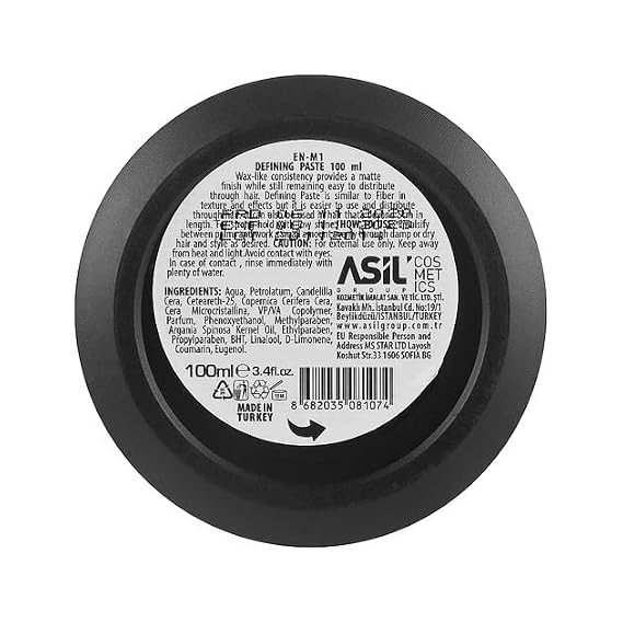 Nishman Hair Styling M1 Defining Paste 100 ml