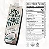 Vita Coco USDA Organic Coconut Milk, Plant Based, Dairy Free Milk Alternative - Gluten Free, Soy Free, Seed Oil Free, Unsweetened - Perfect Add to Cereal, Oatmeal, Smoothies - 33.8 Fl Oz (Pack of 6)
