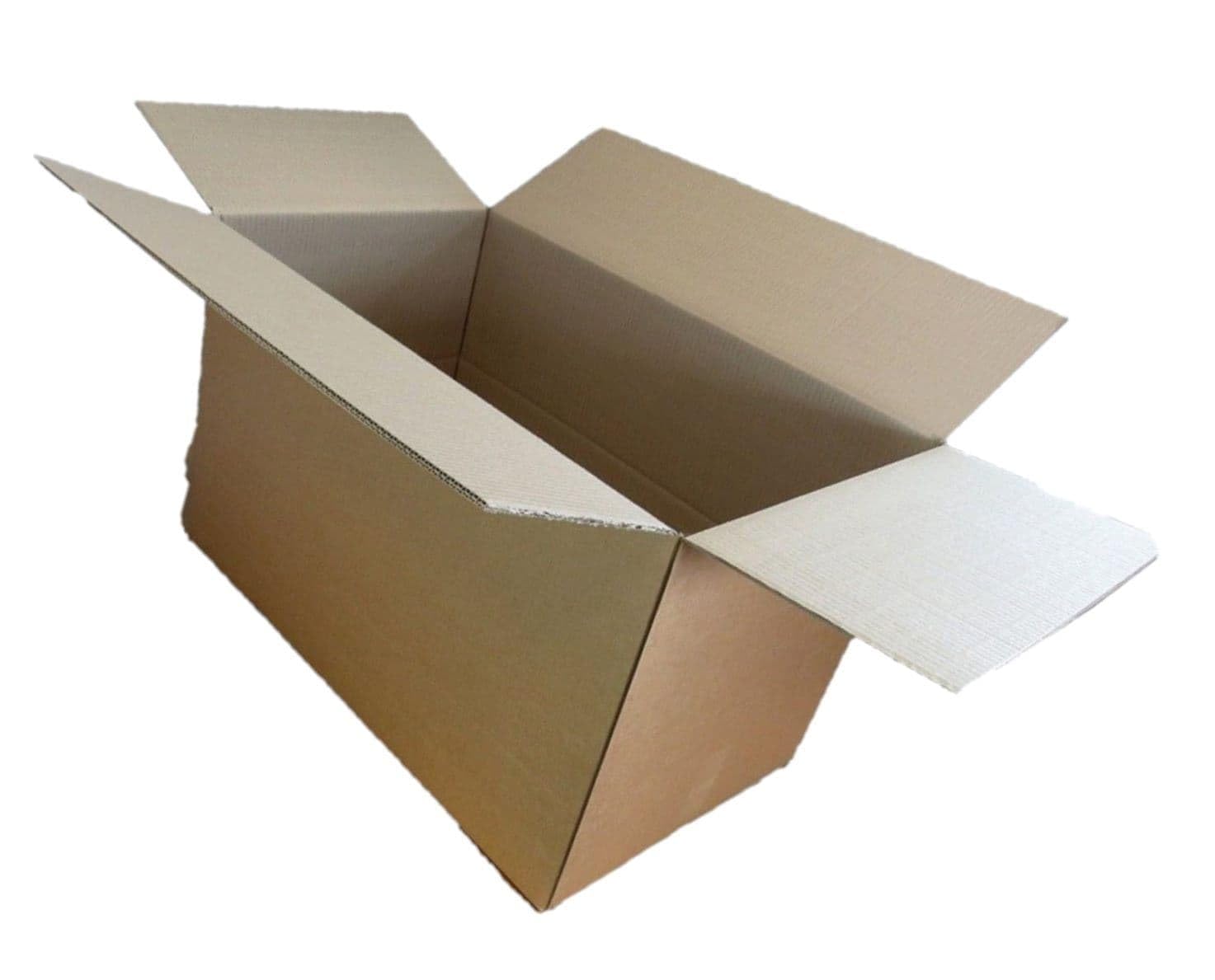 UKPSOLTD 1 x Extra Large XL Double Wall Cardboard Packing Box - 605mm Length x 455mm Depth x 455mm Height Twin Wall Packaging Shipping Delivery Carton