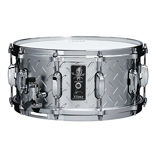 Tama Lars Ulrich Signature Snare Drum - 6.5 x 14-inch - Diamond-plated Steel
