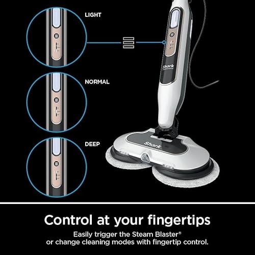 Shark S8201 Steam & Scrub with Steam Blaster Technology All-in-One Hard Floor Steam Mop with 3 Steam Modes & LED Headlights, Bronze (Renewed) - Thumbnail 7