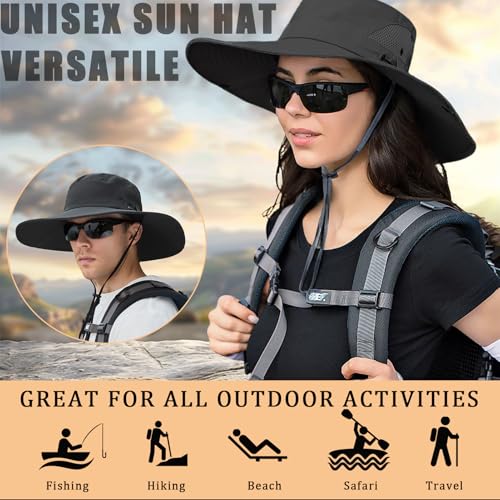 Sombrero de ala ancha para hombre y mujer miniatura 2