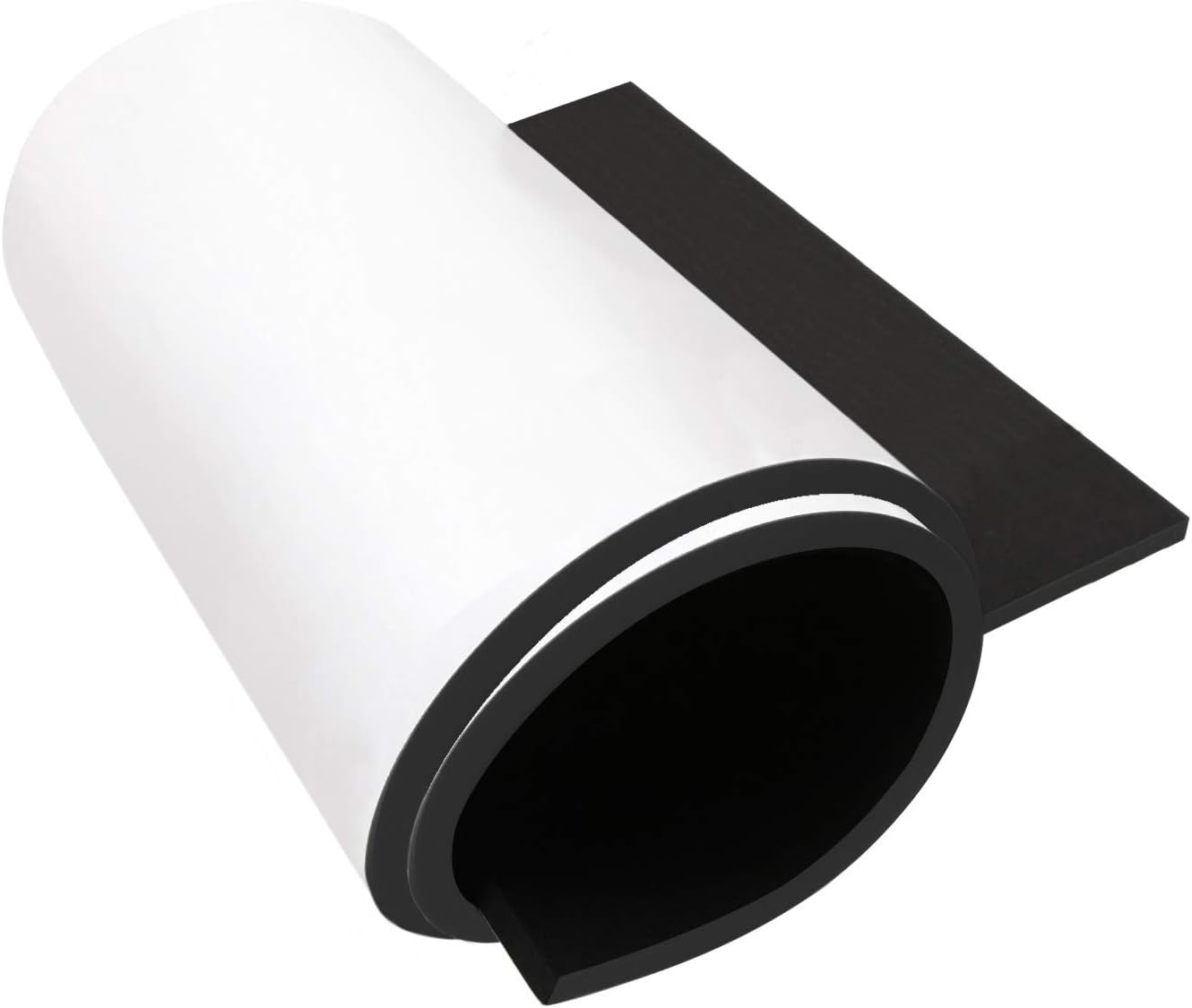 Dualplex Neoprene Sponge Foam Rubber Roll Adhesive, 15X60 Inches X 1/4" Thick, Perfect Cosplay Padding, DIY Project Sheet | Easy Cut Adhesive Multi-Function Soundproof Rubber Foam Sheet