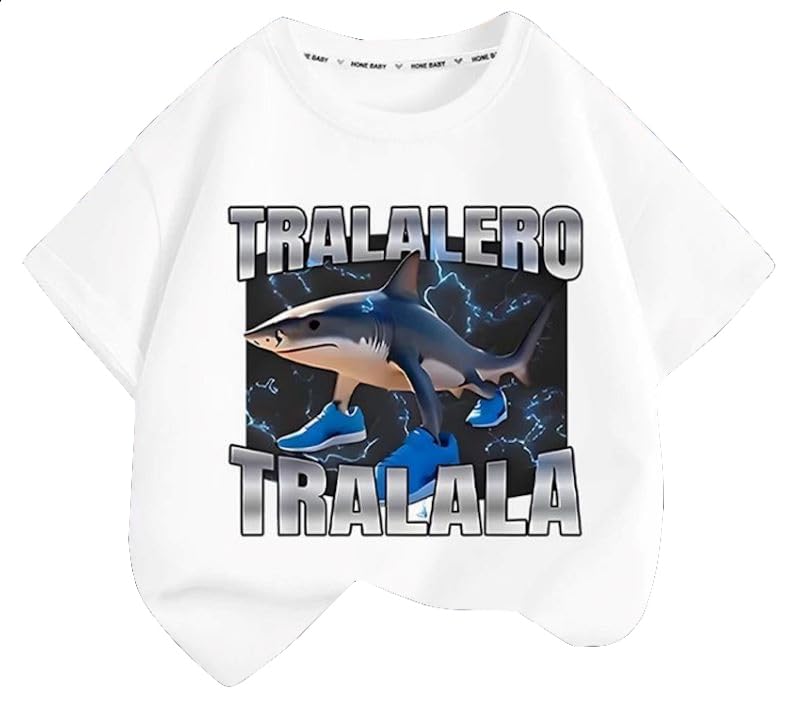 Maillot Brainrot en coton fini les hauts sans style optez pour ce T-shirt Tralala