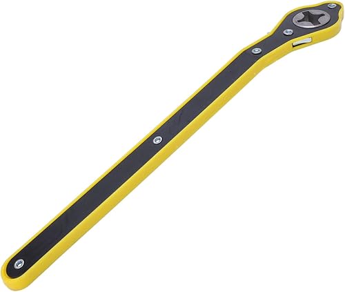 Miniatura 8 de Llave de trinquete para ahorro de mano de obra, ABS antideslizante de mango largo, llave de trinquete ajustable para reparación de neumáticos de