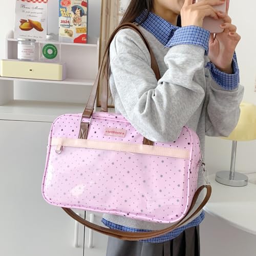 Bolso transparente con diseño japonés estilo JK miniatura 3