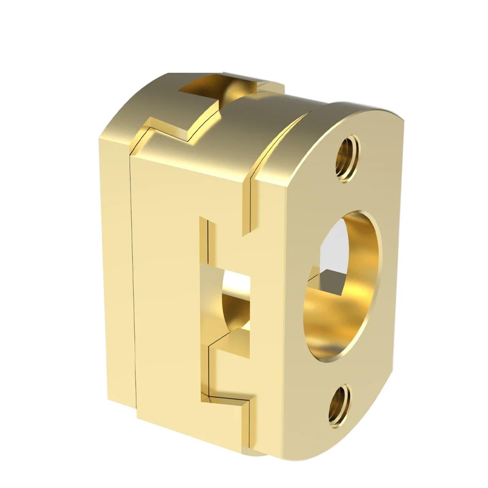 1/2/4 stücke 18mm Oldham Kupplung Ender 3 V2 CR10 Pro T8 Schraube Koppler Z-Achse 8mm Messing Blei Schraube Heißer Bett for 3D Drucker Teile(4pcs)