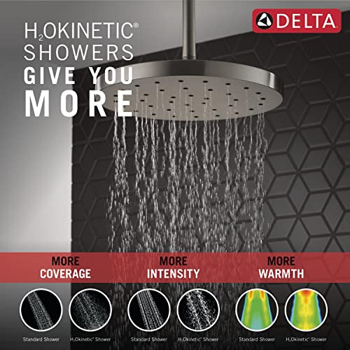 Delta-faucet-52160-KS-PR25-Universal-Showering-Components-Showerhead-Lumicoat-Black-Stainless-25-GPM-Water-Flow