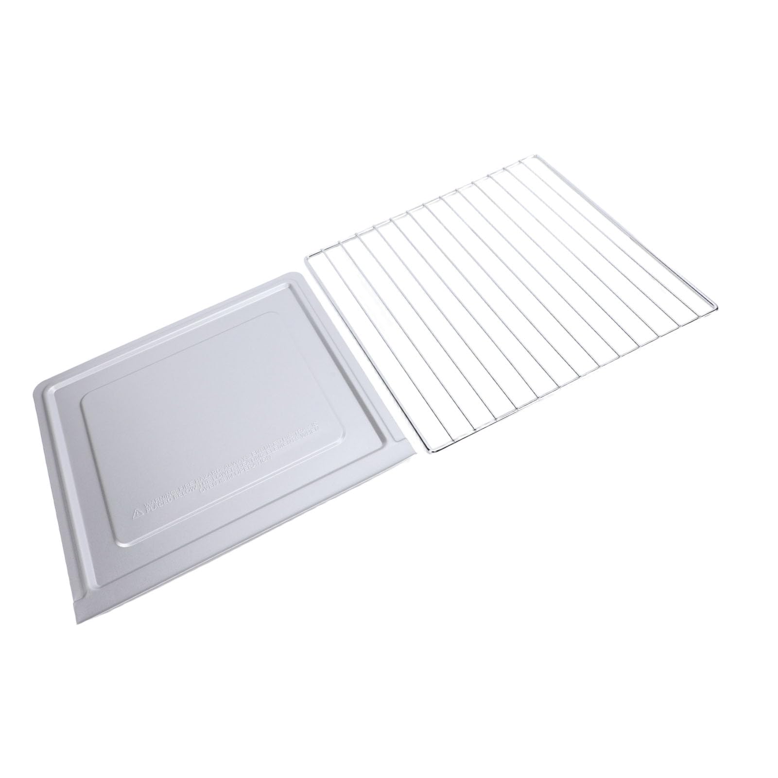 Cryfokt Plateau de Cuisson en Acier Inoxydable et Grille pour Four, avec