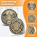 2 Year Family Strong Sobriety Coin – Journey into Serenity NA Medallion – Spiritual Token for Recovery & Clean Time – Empowering NA AA Chips – Gift for Men & Women