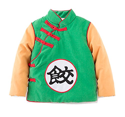stylesilove Young Kids Baby Boys Traditional Chinese Inspired Warm Fleece Jacket Coat