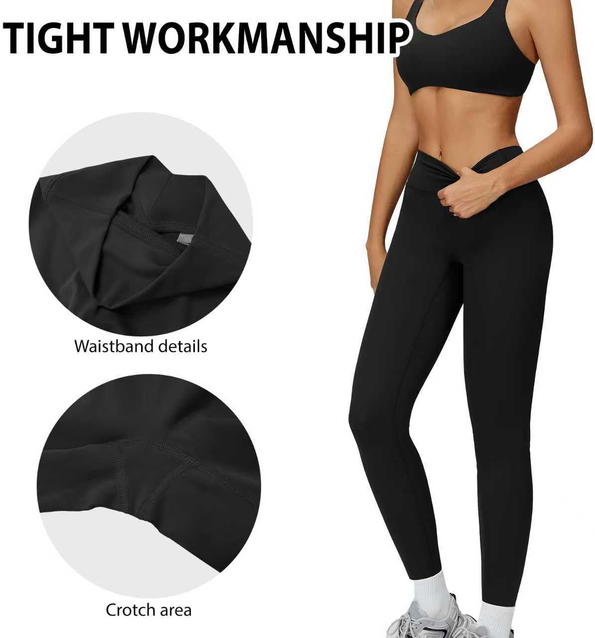 Womens High Waisted Workout Leggings Fleece Lined Winter Clothing Seamless High Waisted Buttery Soft Yoga Pants