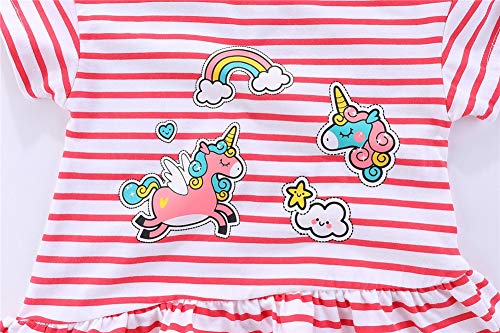 Image of Mud Kingdom T-Shirt for Boys Short Sleeve Plain Cotton Classic Summer Casual Stripe