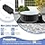 Goplus Inflatable Hot Tub, 4-6 Person Blowup Pool Hottub w/130 Air Jets, Heater Pump, Filter Cartridges, Insulated Cover, Ground Cloth, Portable Outdoor Water SPA (80’’ Round, 4-6 Person)