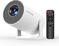 Magcubic Mini projetor HY300PRO com WiFi e Bluetooth, suporte 4K, projetor portátil inteligente, pedra chave automática, controle de voz, rotação de 180 graus, proyector de vídeo doméstico Android 11