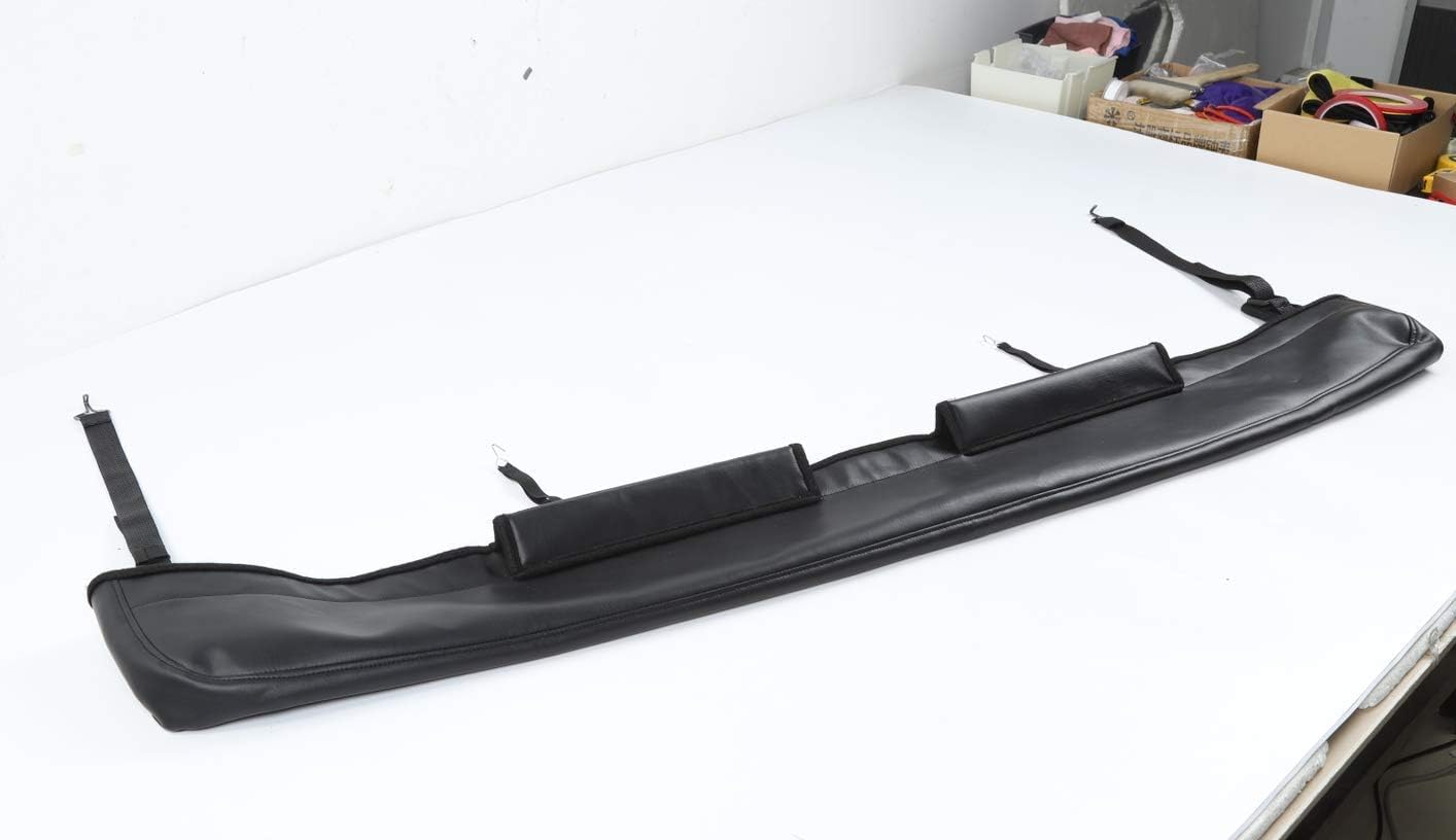Osłona maski silnika do Suzuki Jimny JB64 JB74 2019-2024, czarna, płótno żaglowe, przód