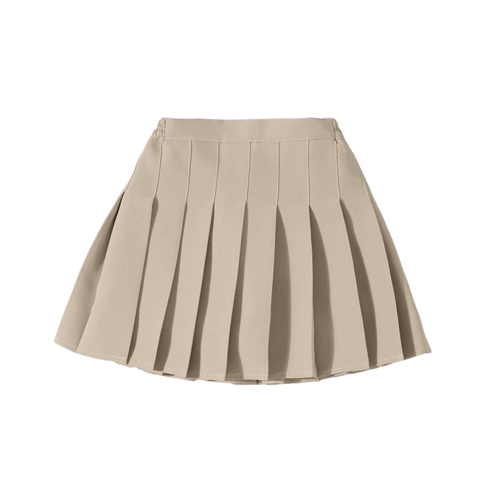 2026 Filles Été Mode Taille Tennis Pliée Jupe Mince Casual Mini Taille Jupe Mode Jupe Haute