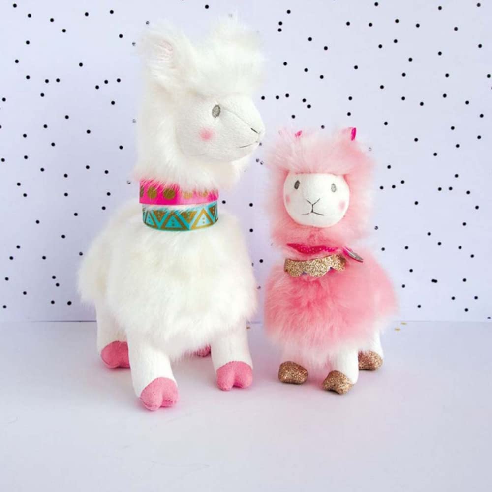 Histoire d'ours - Peluche Lama - Blanc - 85 cm - Cadeau Enfant - Je rêve ! - HO2804