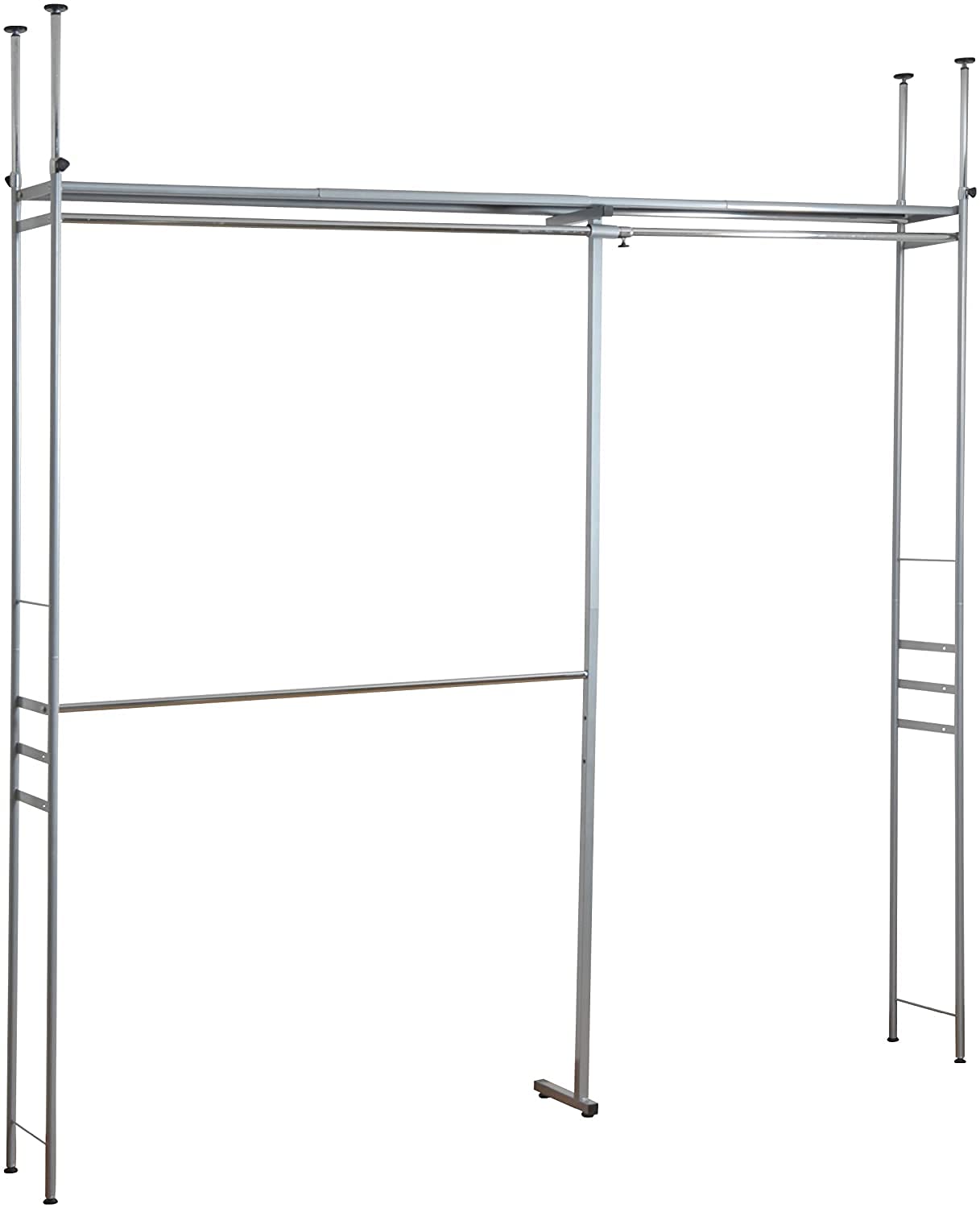 Amazon｜ツッパリクローゼットハンガーラック(奥行30cm) ハイタイプ