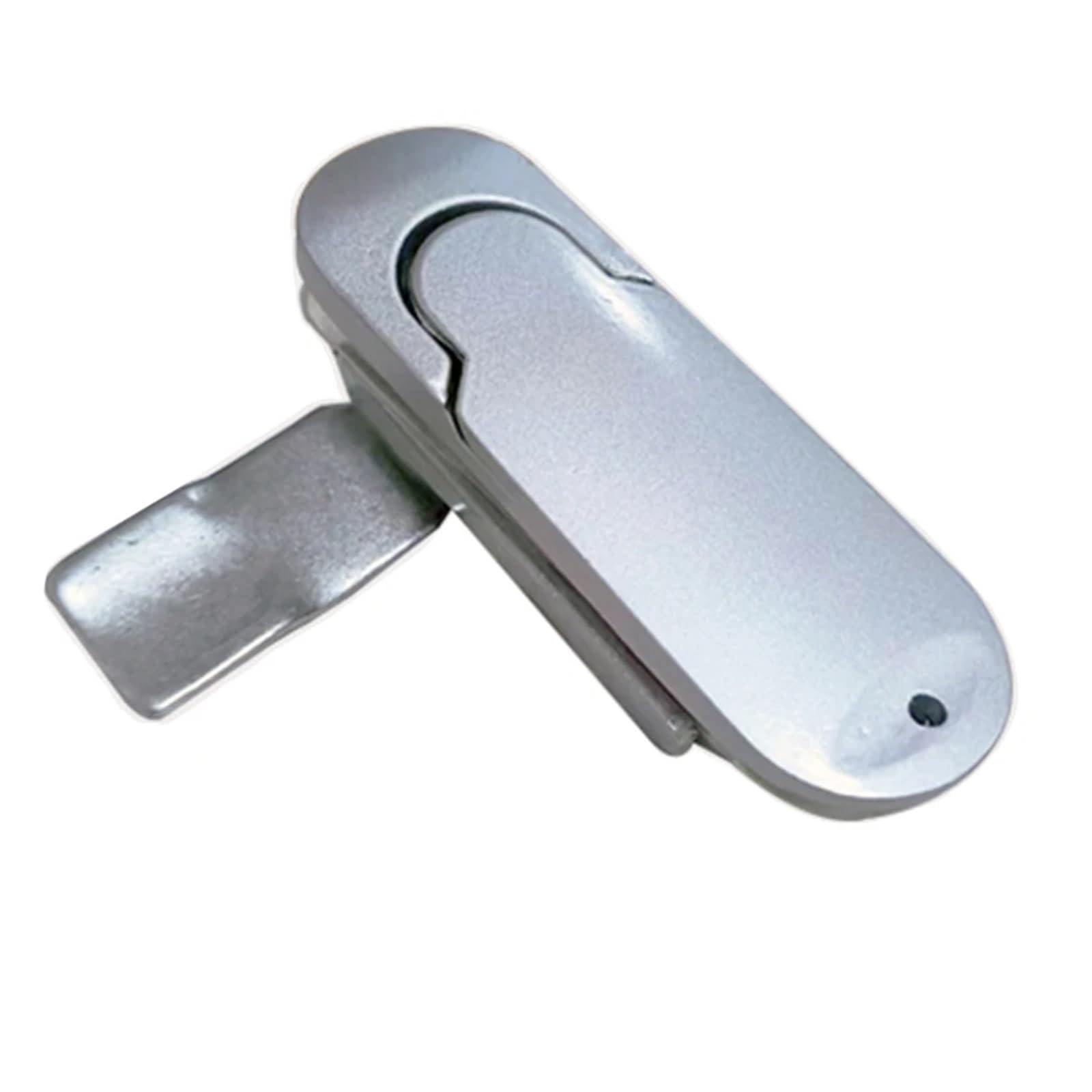 3 juegos de cerraduras de aleación de zinc con llave for buzón, cerradura de acero plana for gabinete, caja de distribución industrial, cerradura de plano