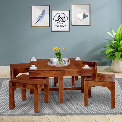 Image of Sheesham Wood Coffee Table (7)