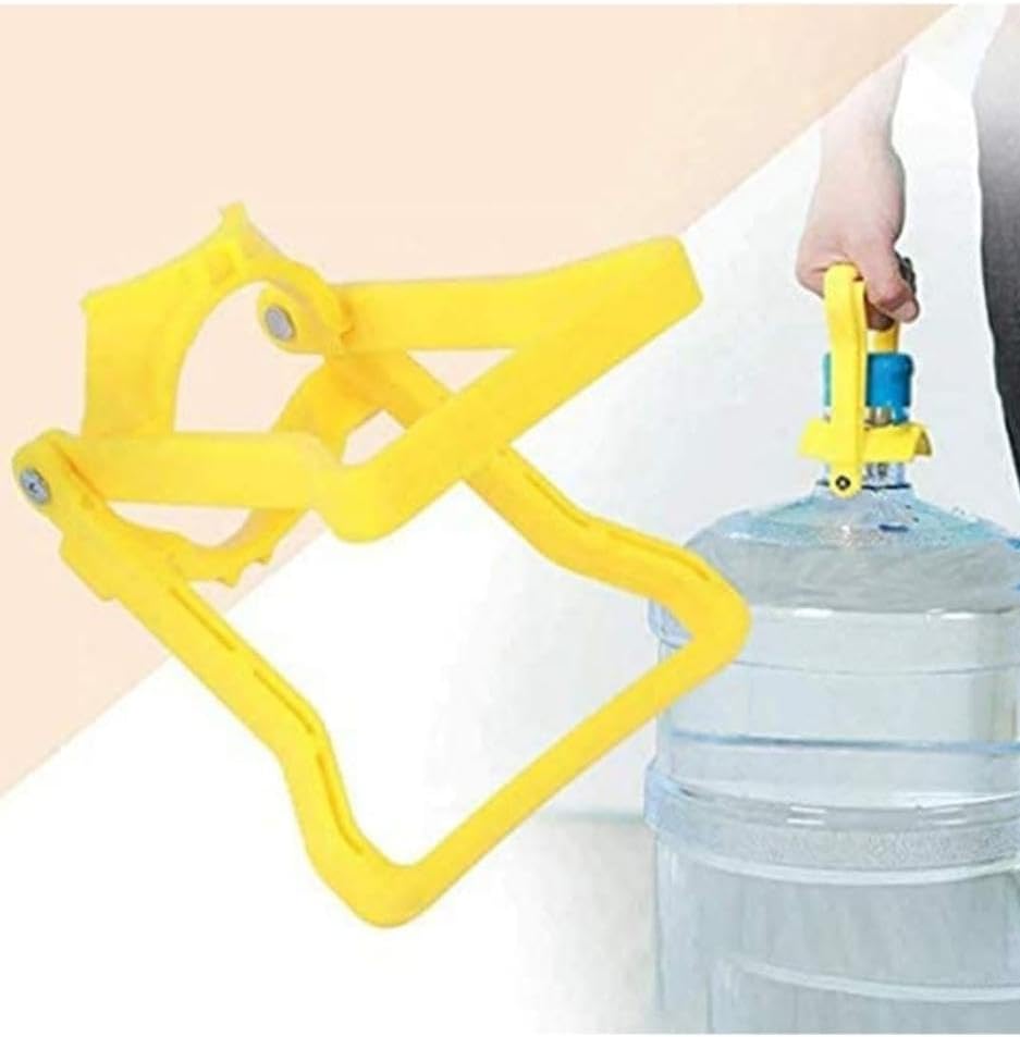 Water Carry Bottled Water Pail Bucket Handle Water Upset Bottled Water Handle Pail Buckets Lifter (20L Bottle Lifter) Water Bottle Handle (1) Plastic, Multicolour