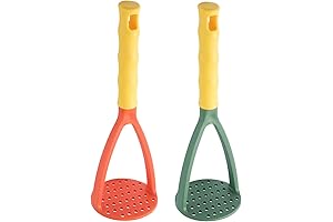 2pcs Food Masher, Manual Potato Masher Nonstick Potato Ricer Smasher for Baby Food