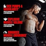 PROSUPPS Mr. Hyde Max Pump Pre Workout Powder - Stim-Free Preworkout Supports Blood Flow, Muscle Volume & Endurance - Caffeine-Free Nitric Oxide Gym & Fitness Supplements (Blue Razz, 20 Servings) - Image 3