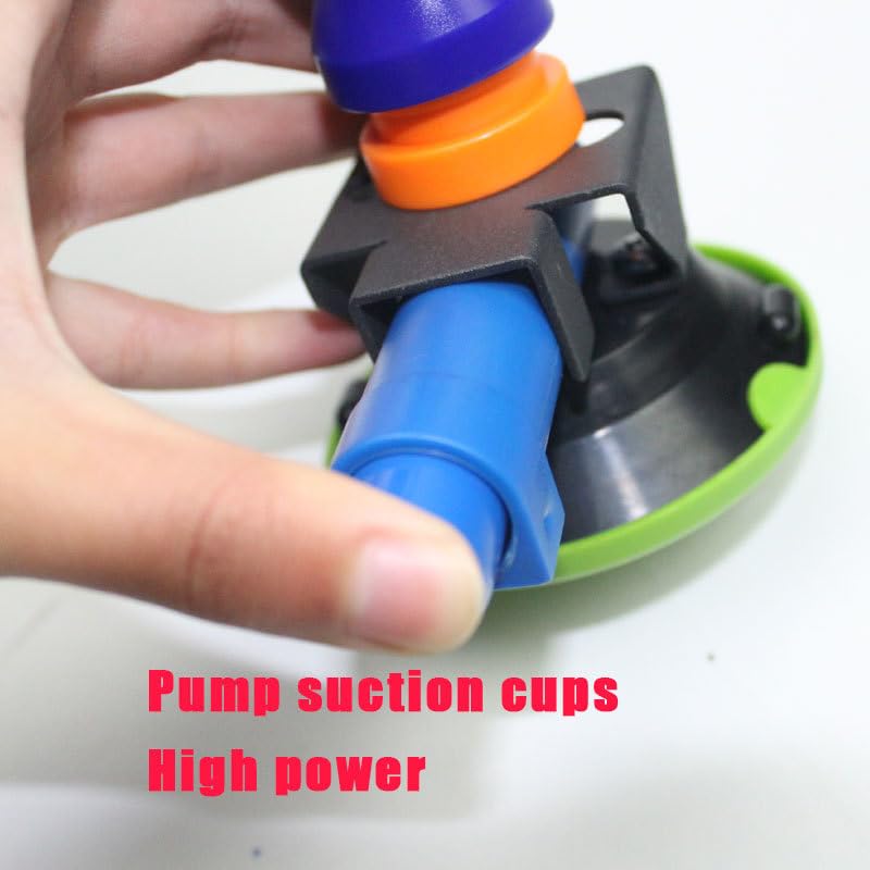 Image of 3 inch Heavy Duty Hand Pump Suction Cup with Flexible Stand for Dent Repair Light, Paintless Dent Repair Tool