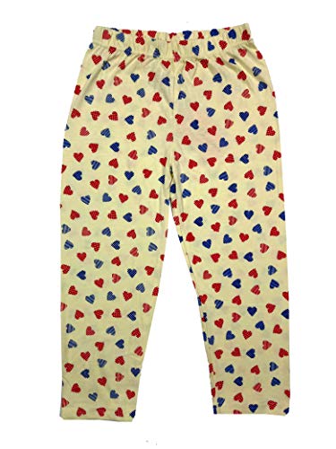 Image of IndiWeaves Regular Fit Pure Cotton Pajama Pants with All Over Print for Girls (Multicolor Designs)(Pack of 4)