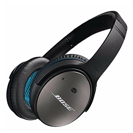 Bose QuietComfort 25 Acoustic Noise Cancelling Headphones for Apple devices - Black (Wired 3.5mm)