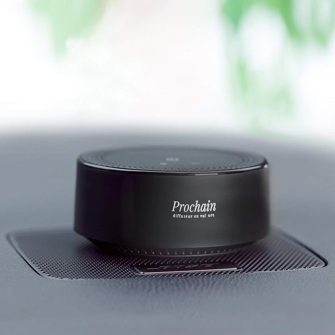 YONGYAO Electronic Car Auto Sensing Space Profumatore per Ambienti a Doppio Uso da-Nero